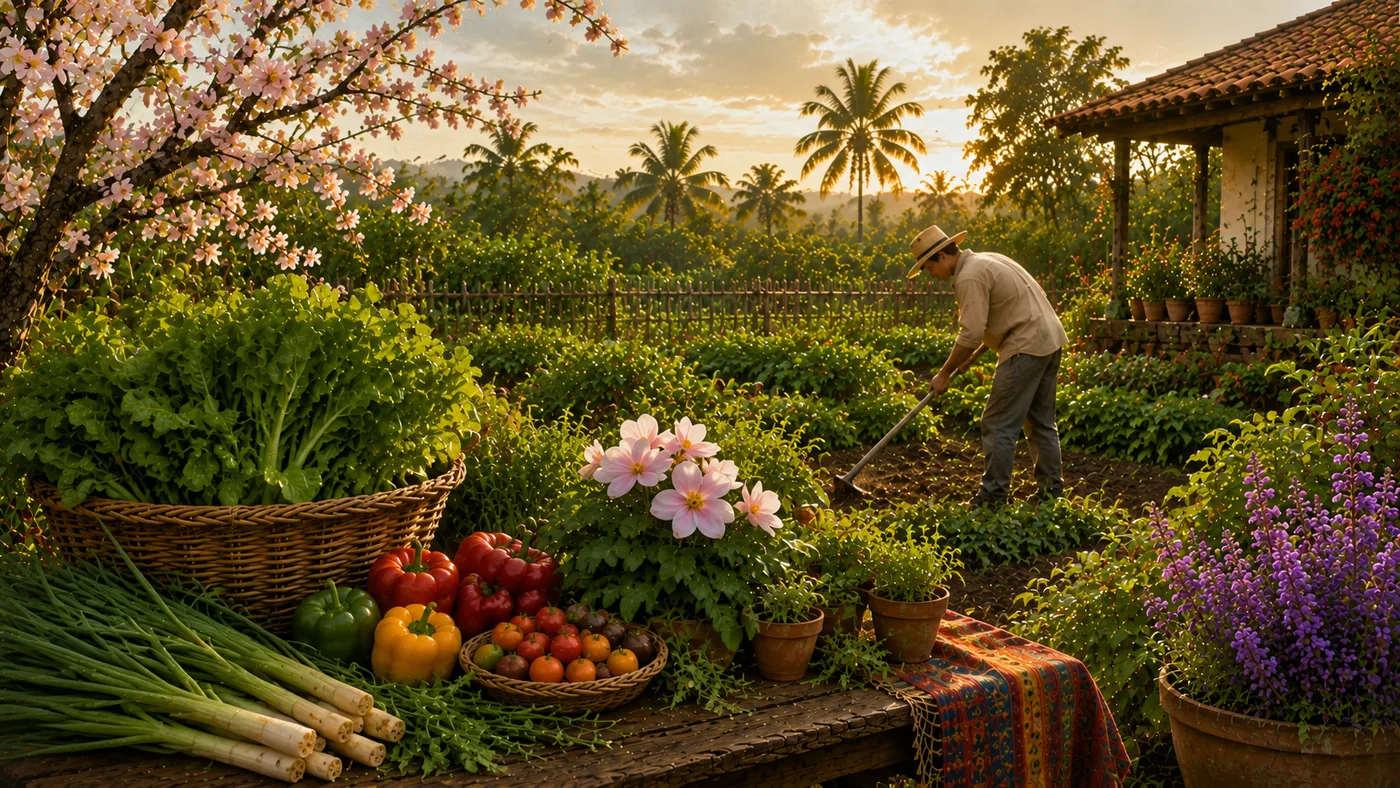 Pflanzkalender April Paraguay: saisonaler Garten im subtropischen Klima