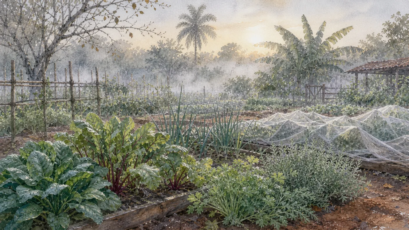 Gartenbild für April in Paraguay