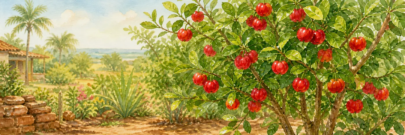Gartenbild für Oktober in Paraguay